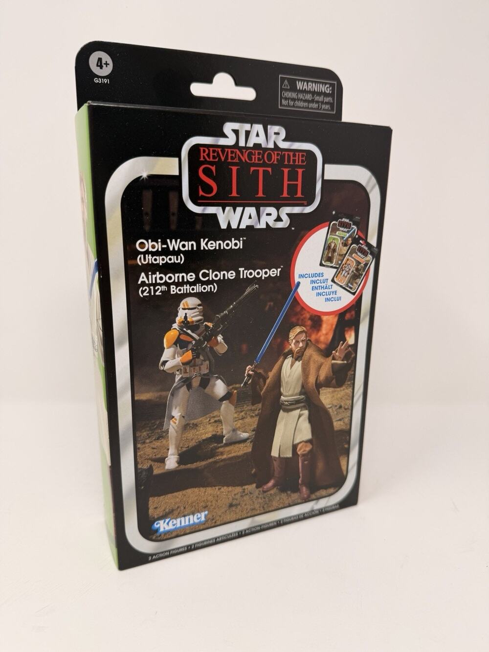 Star Wars Vintage Collection 3.75" Obi-Wan 212th Airborne Trooper 2-Pack